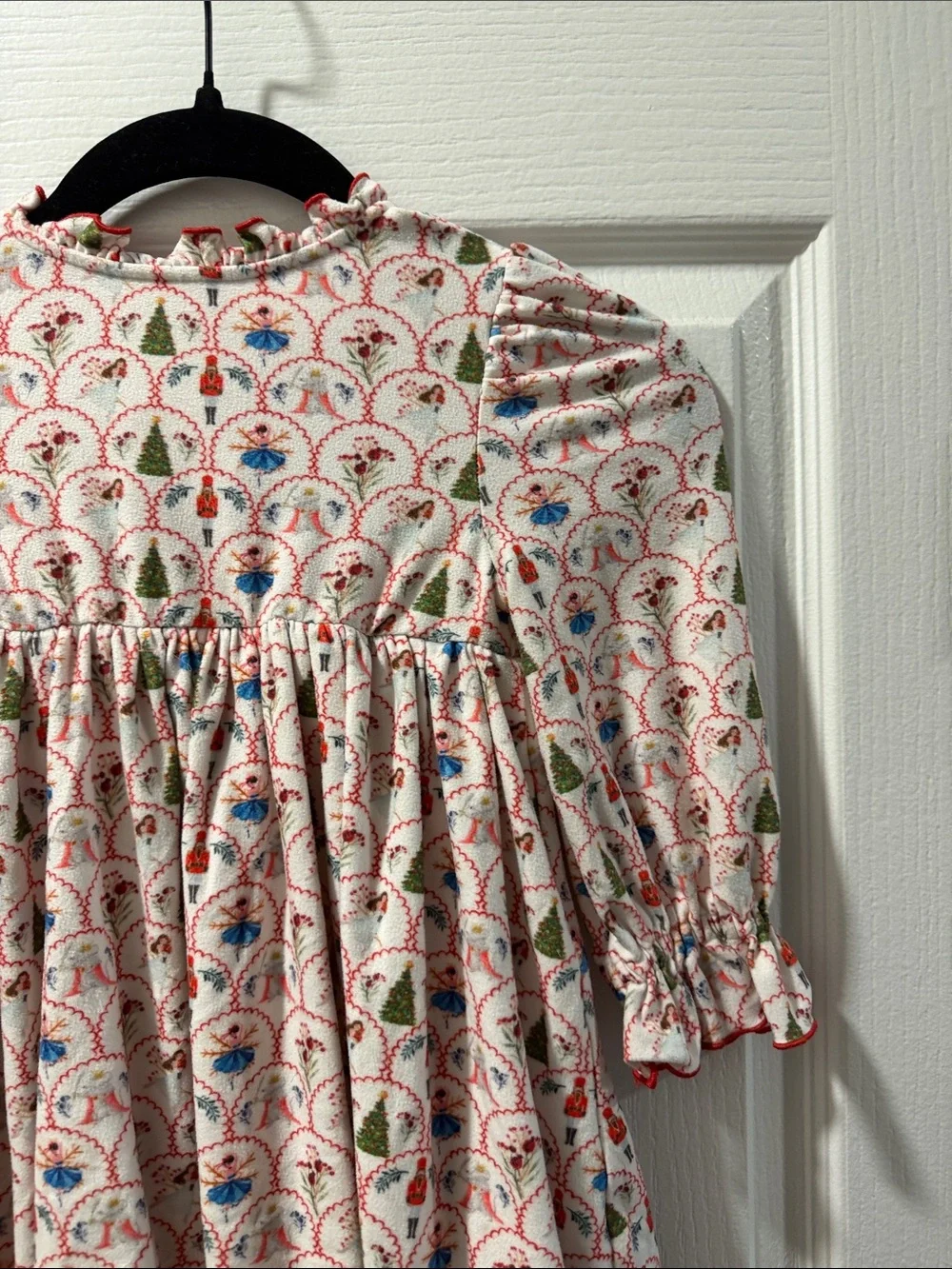 Swoon Baby Floral Button-Front Ruffle Dress Size 4